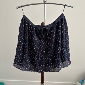 Mango Pleated Mini Skirt, M